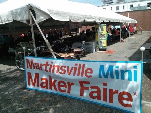 Yay!  Welcome to Martinsville Mini Maker Faire!